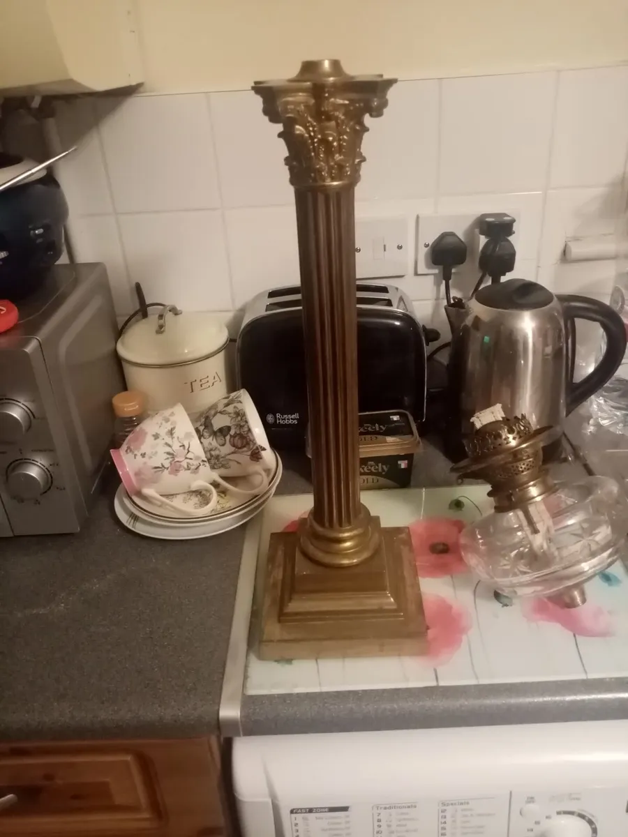 Vintage oil Lamps - Image 4