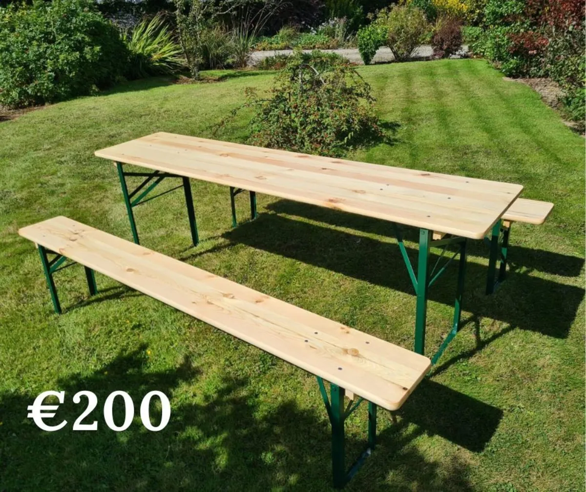 Foldable Garden Furniture - Image 1