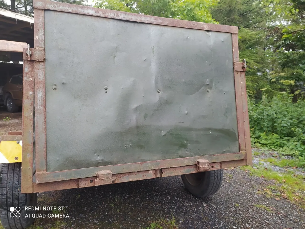 STEEL AND ALUMINUIM TRAILER NO LICENSE NEEDED . - Image 3