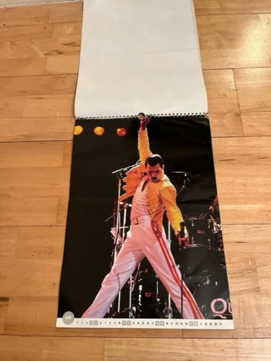 Queen Calendar 1990 (Rare) - Image 2