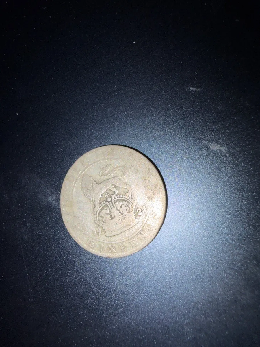 King George v silver sixpence - Image 2