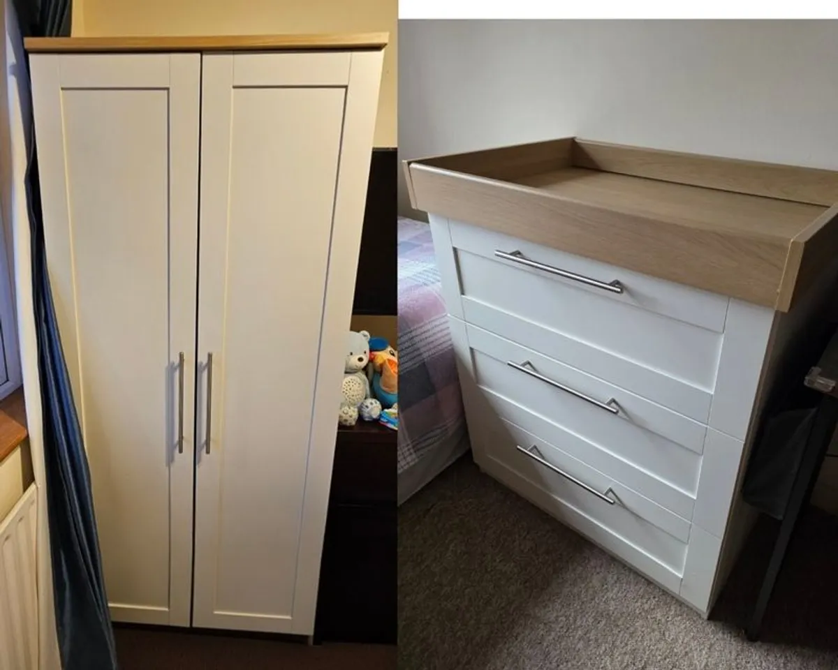 Mamas and Papas Nursery Furniture Set, more photos added - Image 1