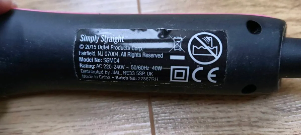 Hair straightening brush - Image 2