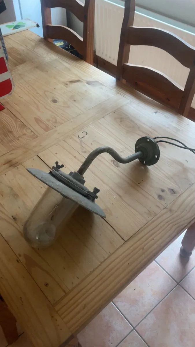 Vintage goose neck lamp - Image 1