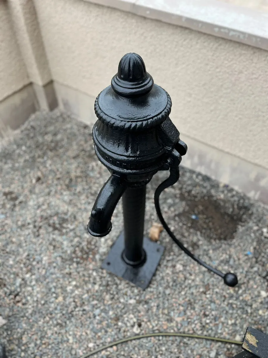 Original antique cow tail pump - Image 3