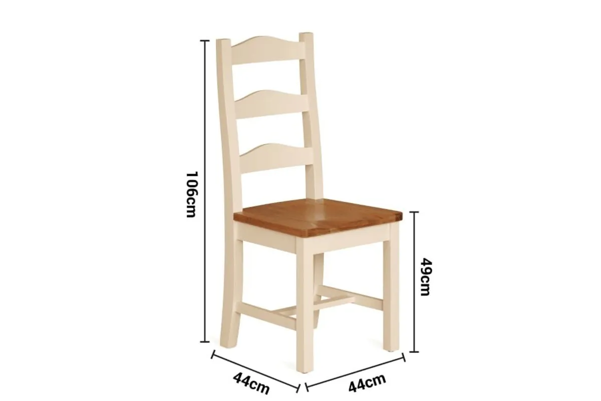 5 Somerset dining chairs - Image 1