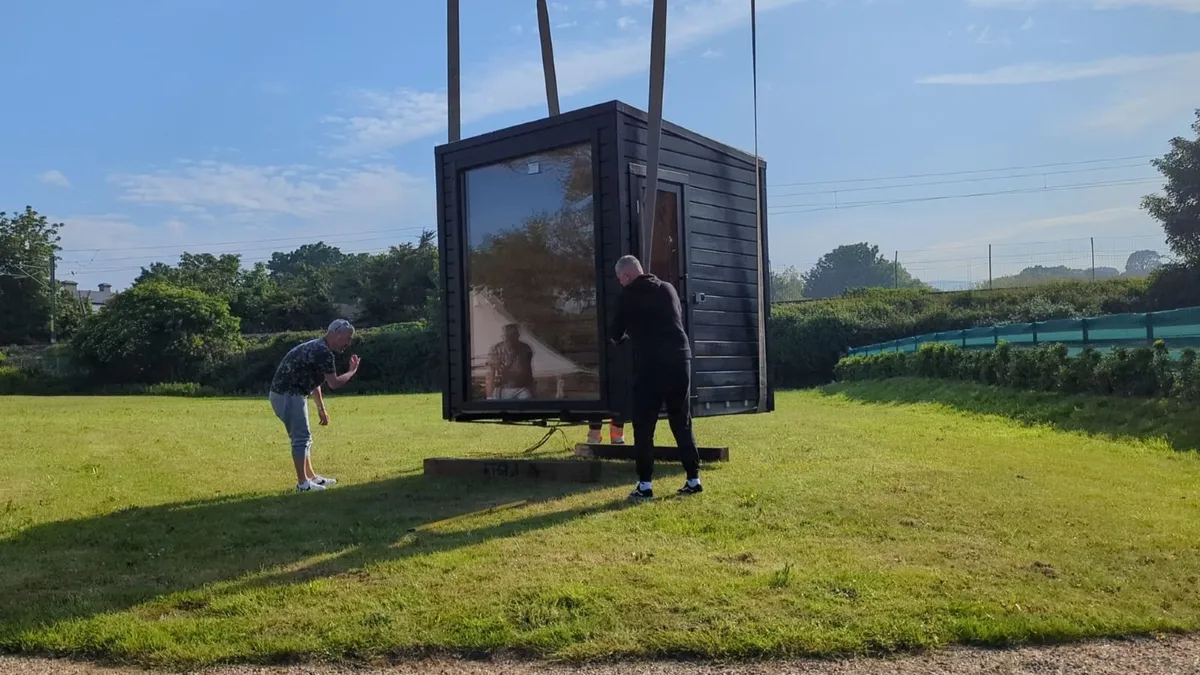 Outdoor Sauna 2.3 × 2.3 m — 3 to 5 People - Image 3