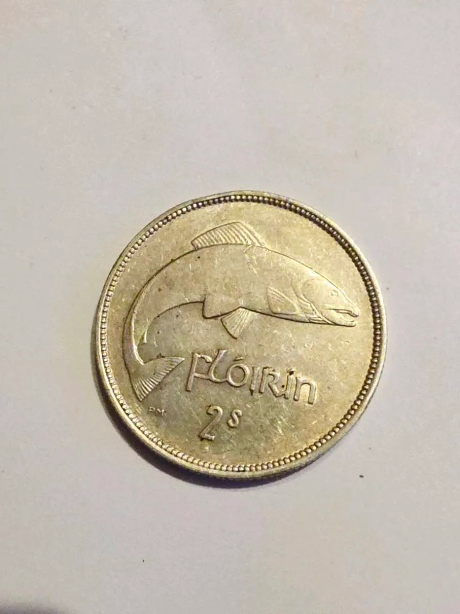 1937 irish silver florin - Image 1