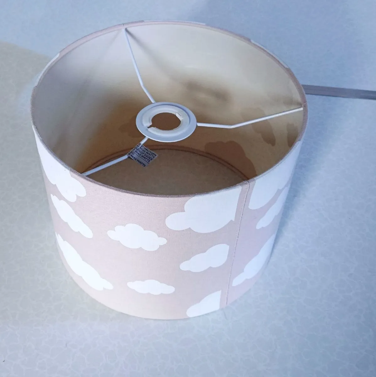 Lamp Shade (cloud Design) Good Condition. - Image 2