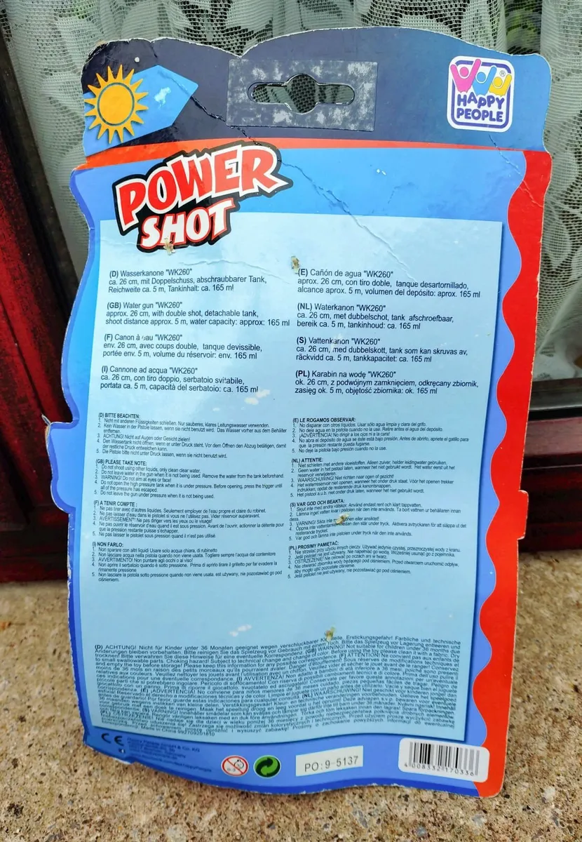 Kids Toy Water Gun (brand New). - Image 3
