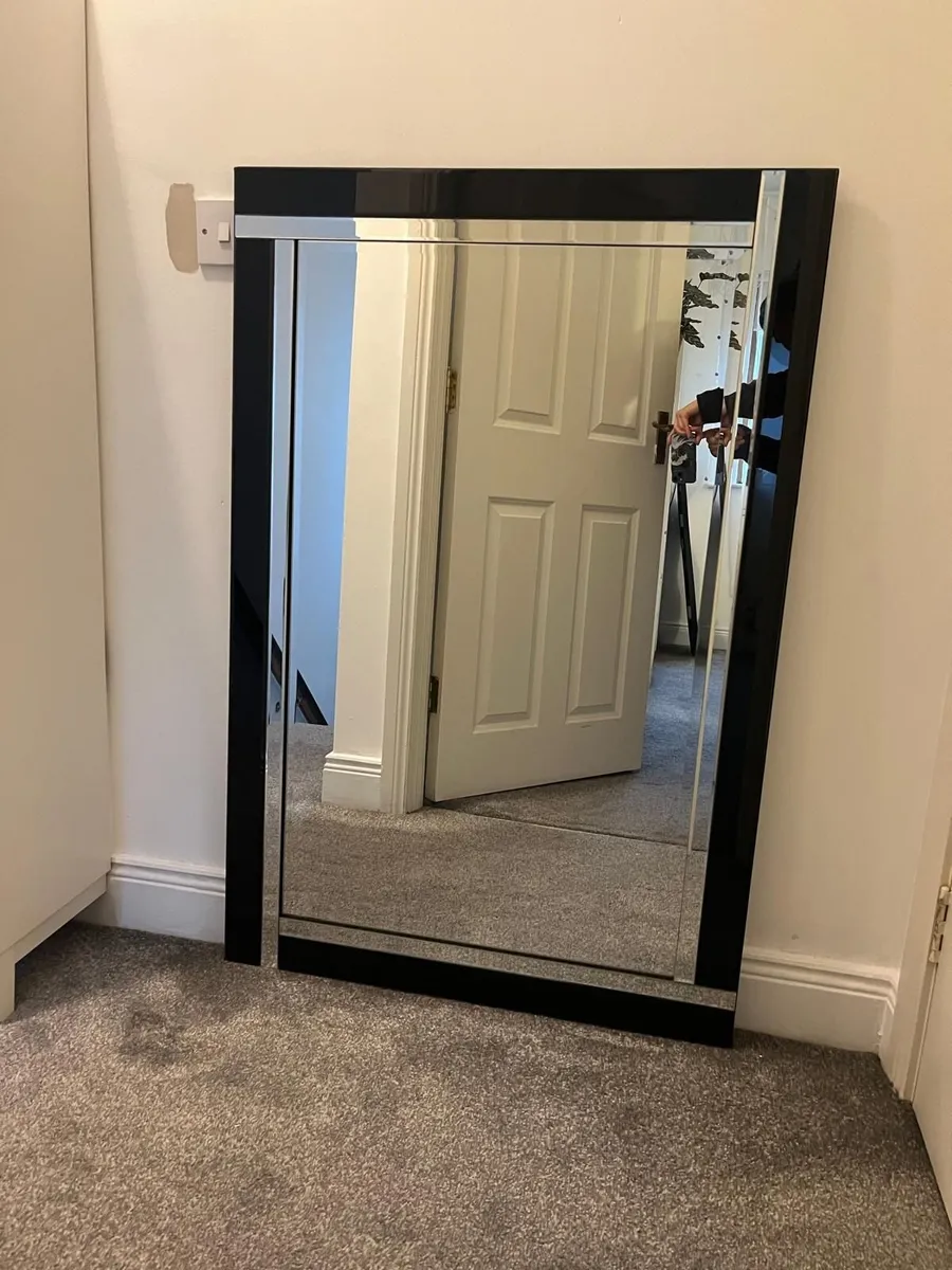 Modern mirror black - Image 2