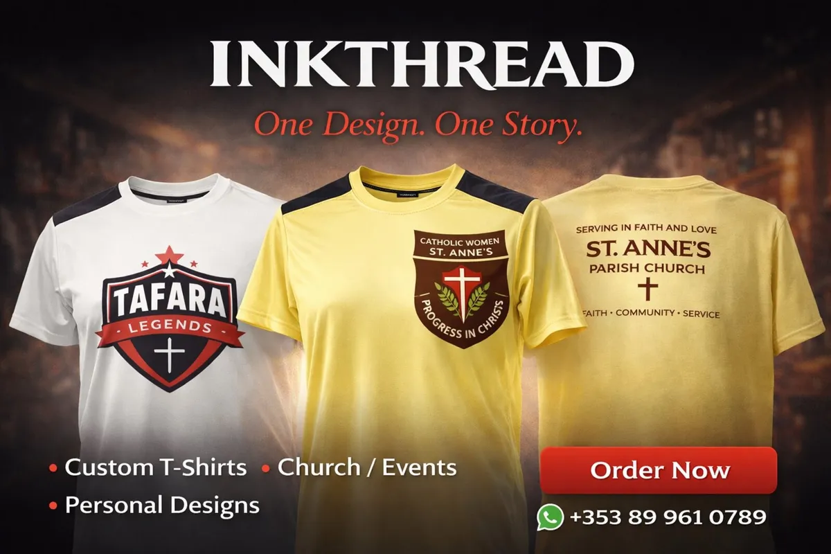 Custom T-Shirts & Hoodies – From €15 - Image 1