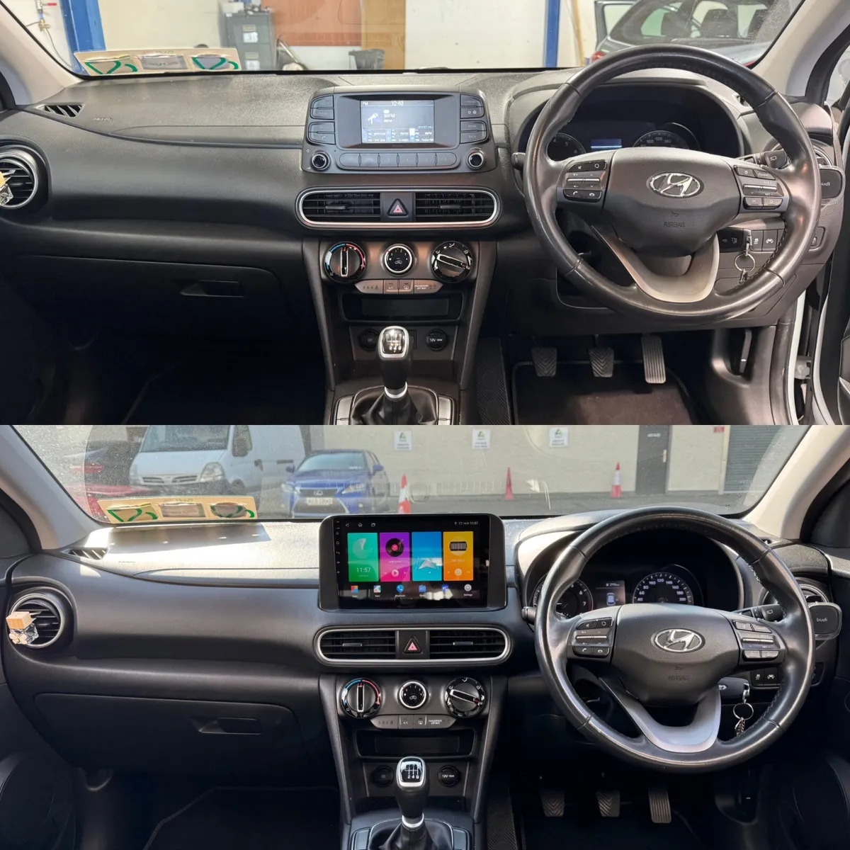 Hyundai Kona android radio carplay