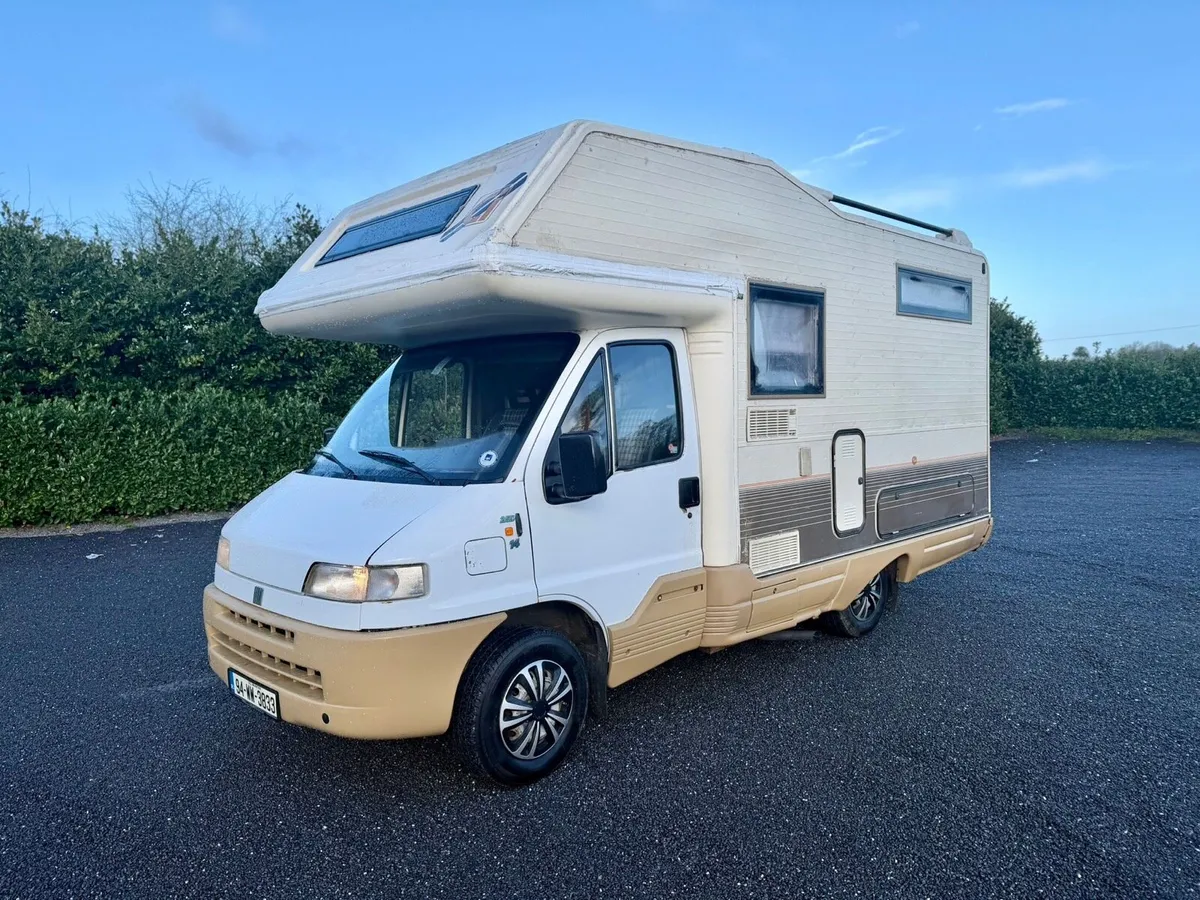 Vintage Fiat Ducato 6 berth New CVRT & Tax - Image 1