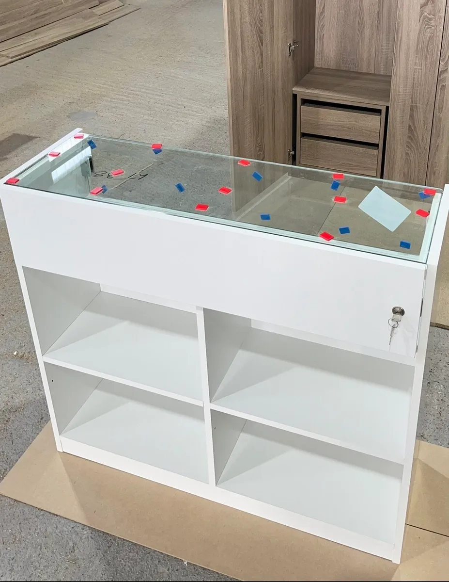 Shop display, counter units. - Image 1