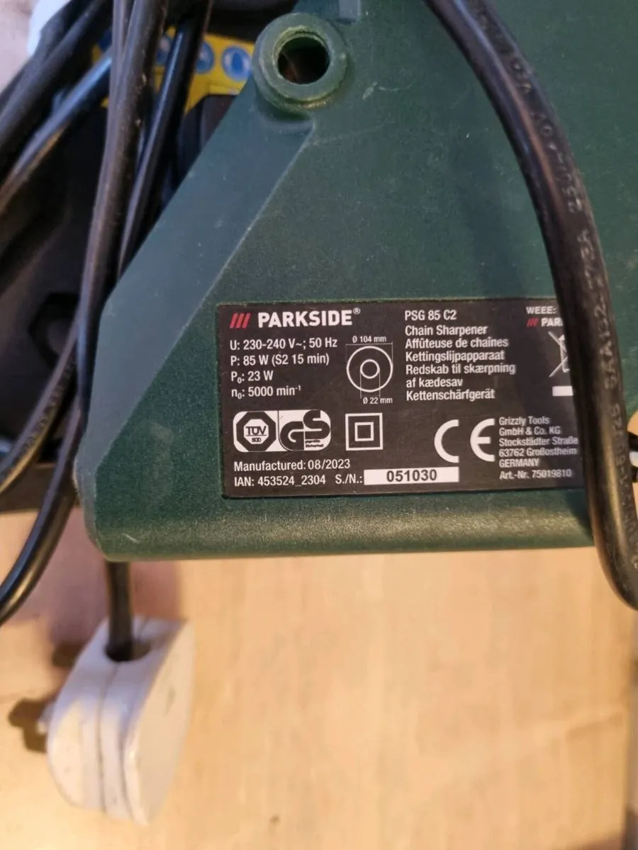 Parkside 85W Chain Sharpener Bench-incomplete - Image 2