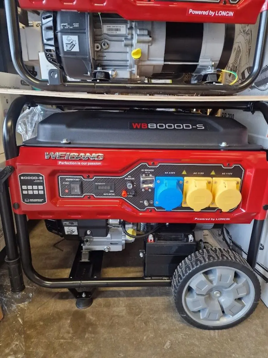 Weibang WB8000 8Kva Generator - Image 1