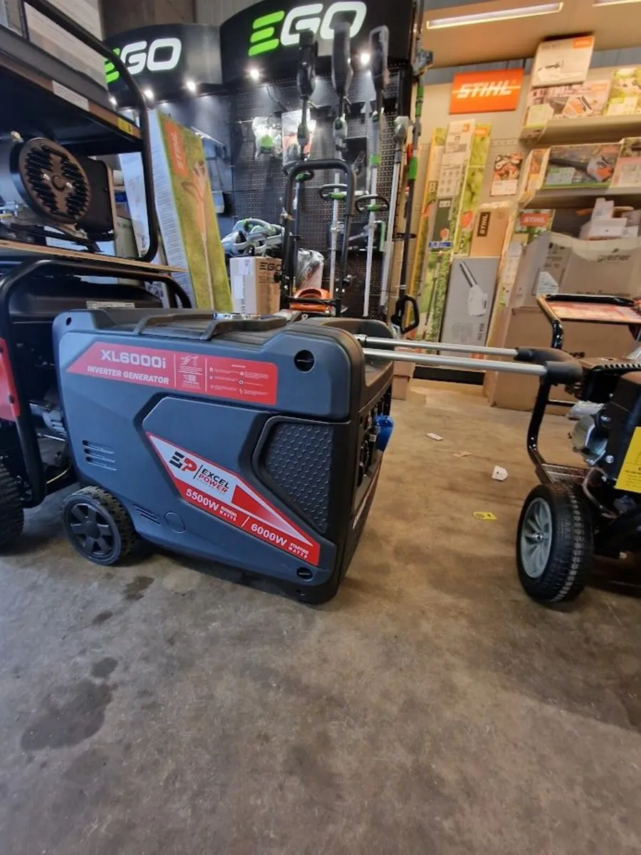 Excel Power XL6000i 6kW Petrol Inverter Generator - Image 1