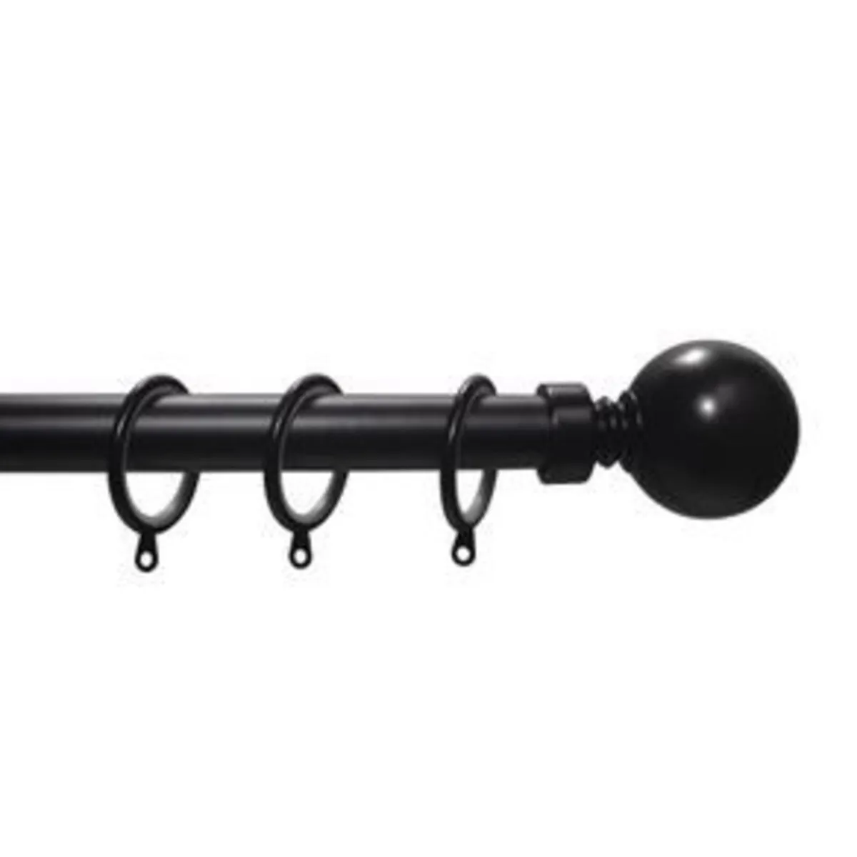 Lexi Ball Extendable Curtain Single Pole