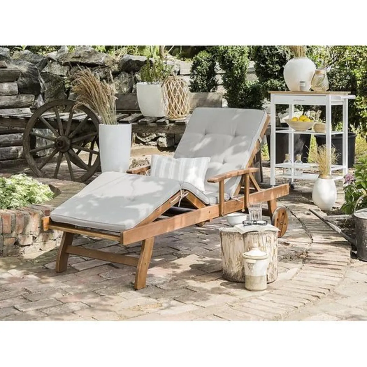 Toscana Garden Sun Lounger Cushion - Image 4