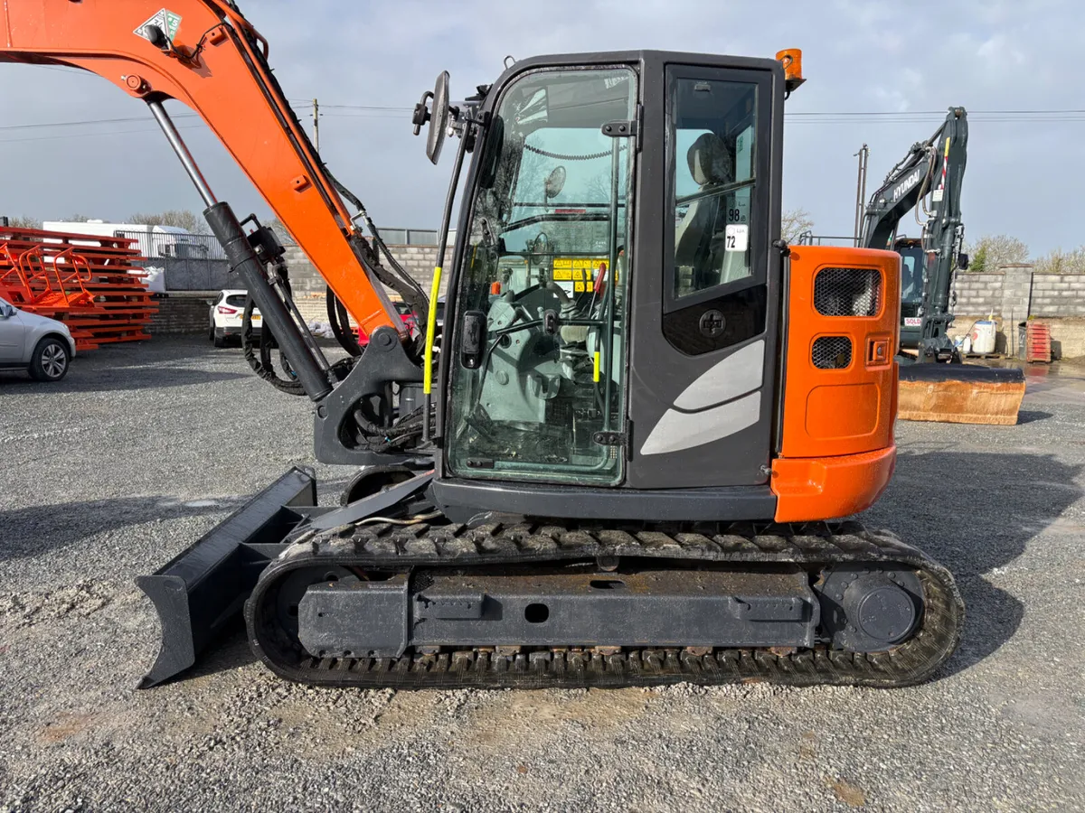 2022 Aug Hitachi zx85-6 Low Hours Finance Arranged - Image 2
