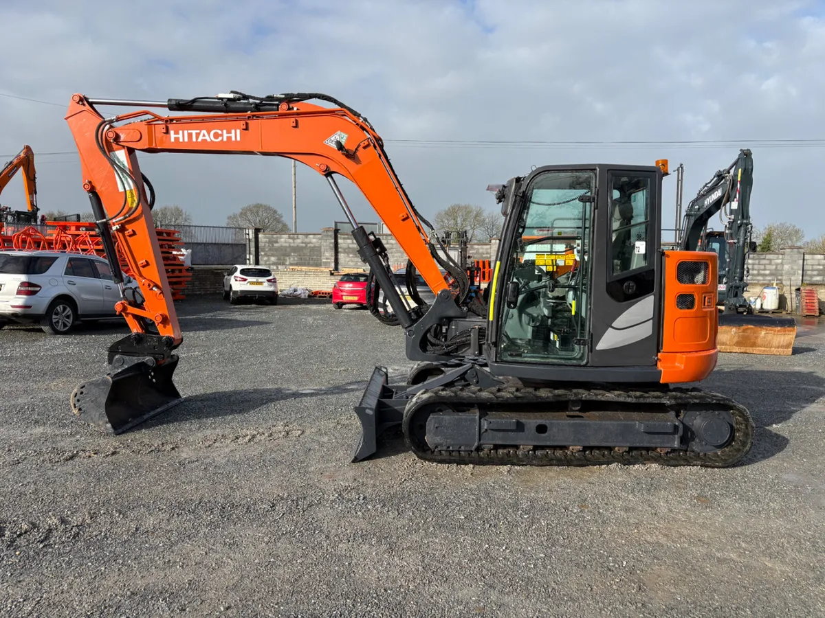 2022 Aug Hitachi zx85-6 Low Hours Finance Arranged - Image 1
