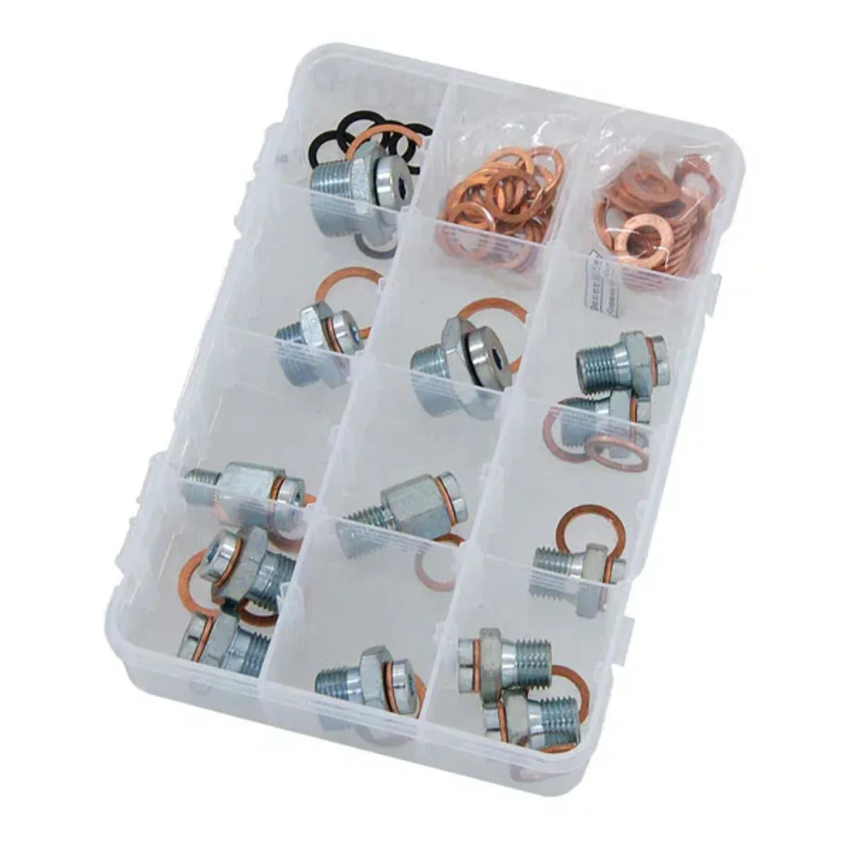 13pc Oil Sump Plug & O-Ring Set - Image 2