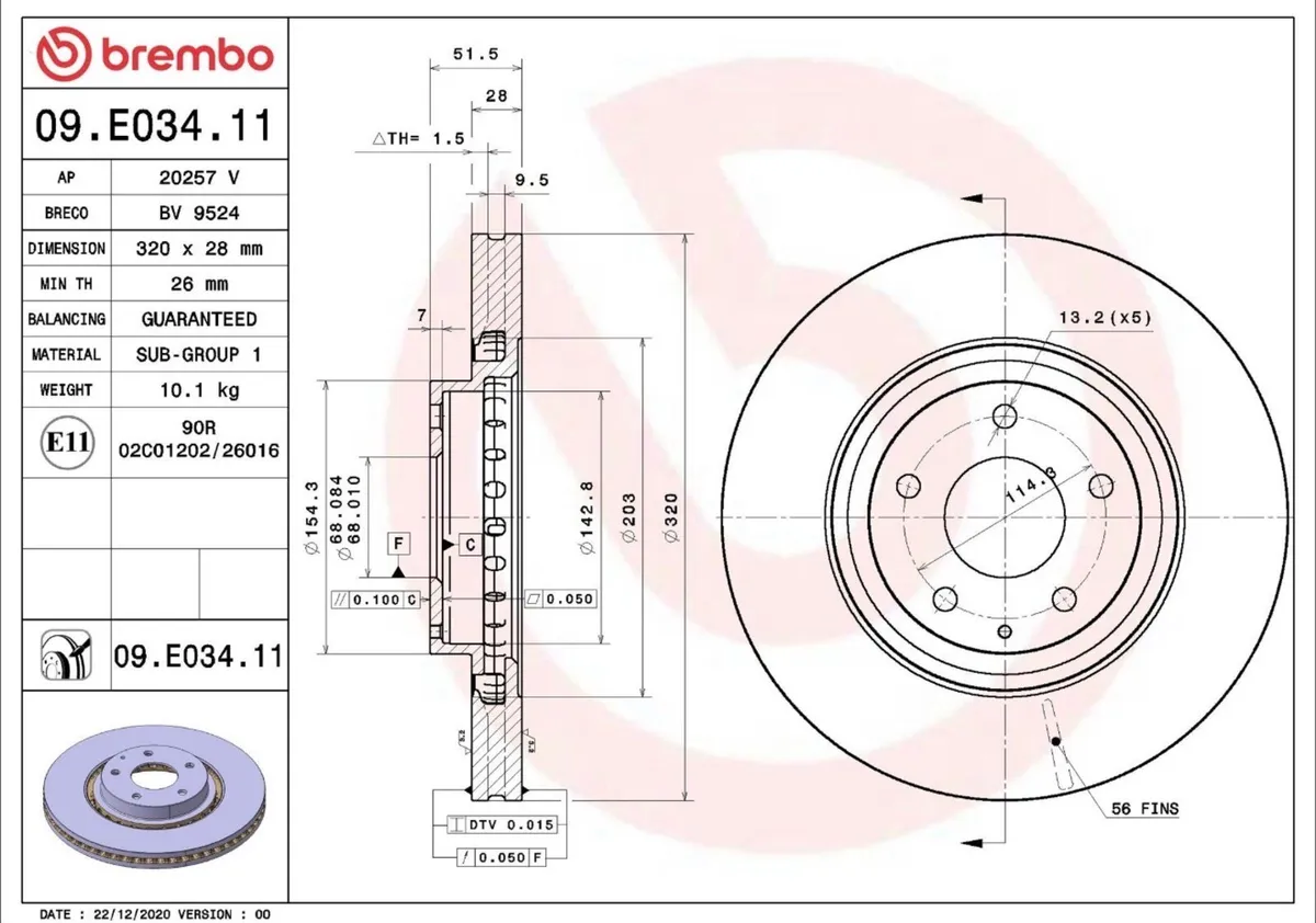 BREMBO brake discs - Image 2