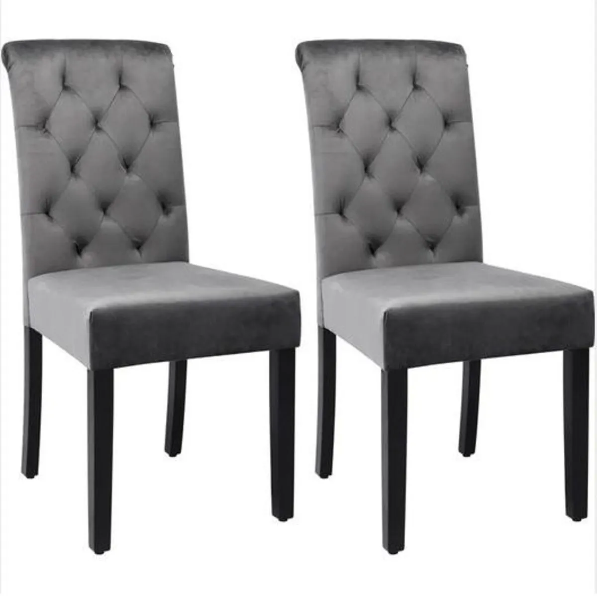 Velvet Dining Chairs (Set Of 2) - Image 4