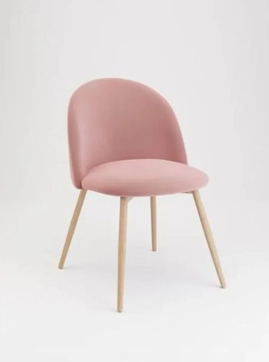 Starkey Velvet Side Chair (Set of 2) - Image 1