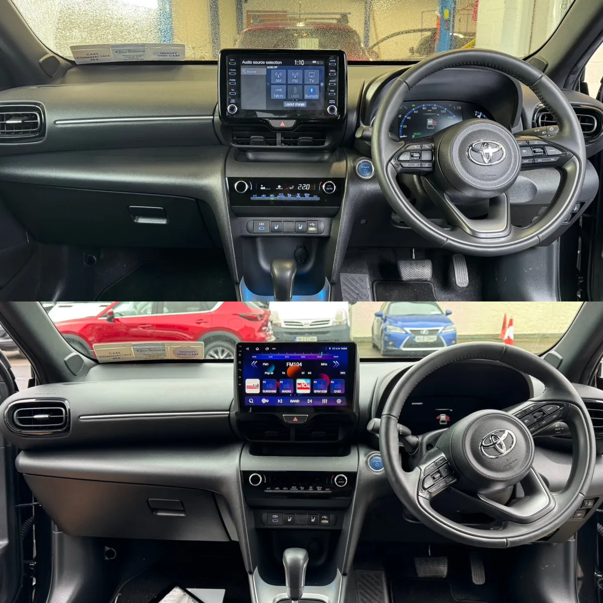Toyota Yaris Android Carplay Radio - Image 1