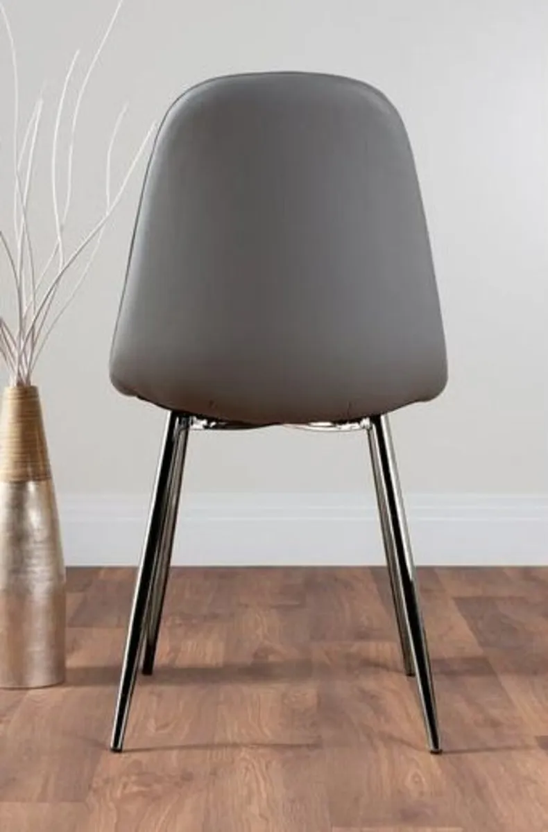 Eubanks Upholstered 2 Dining Chair - Image 4