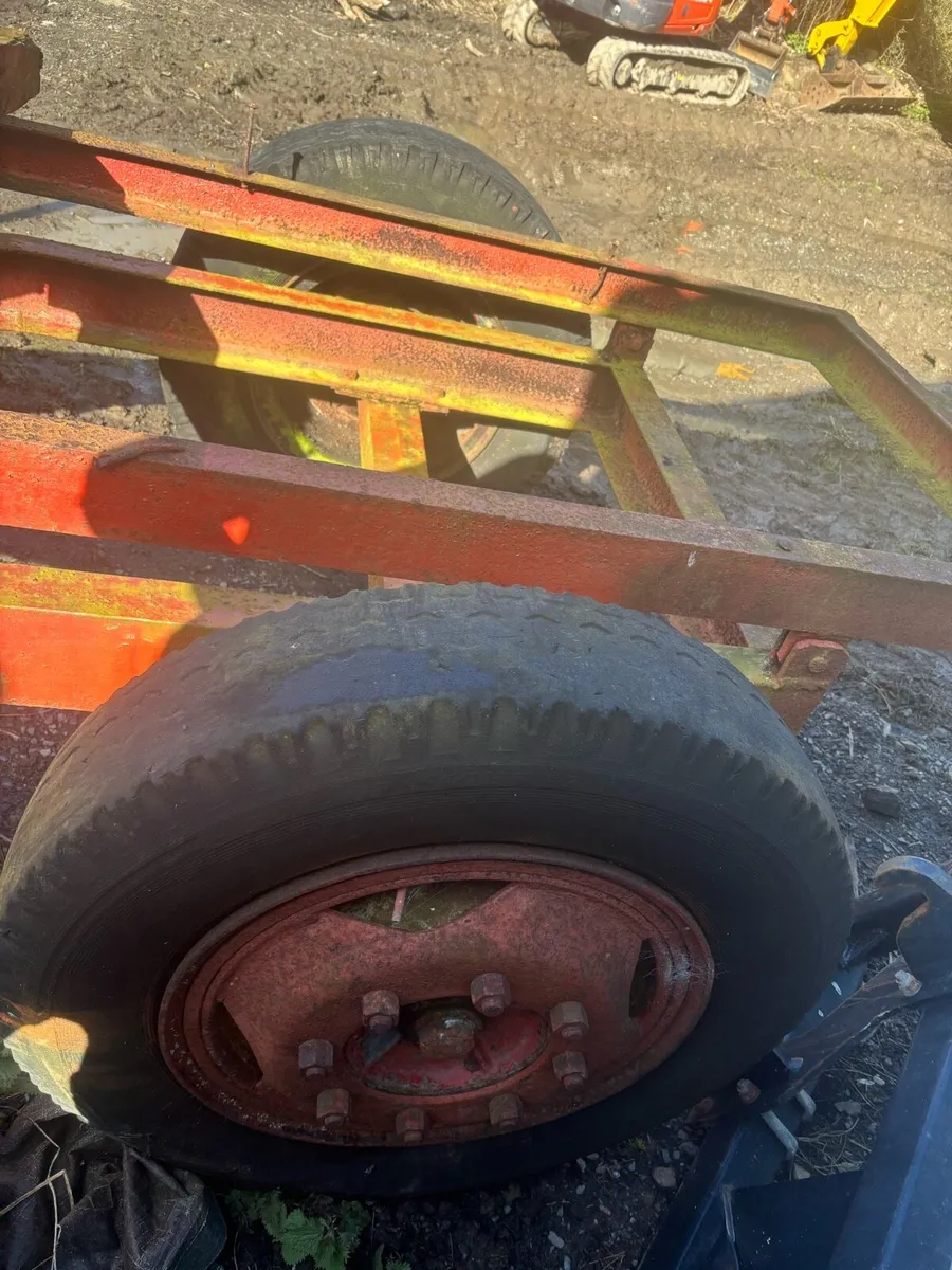Vintage tipping trailer - Image 4