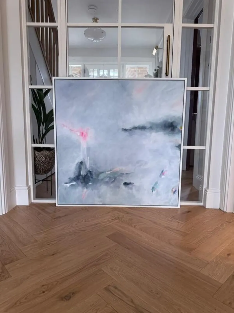 Original Acrylic Irish Artwork Pair - Image 1