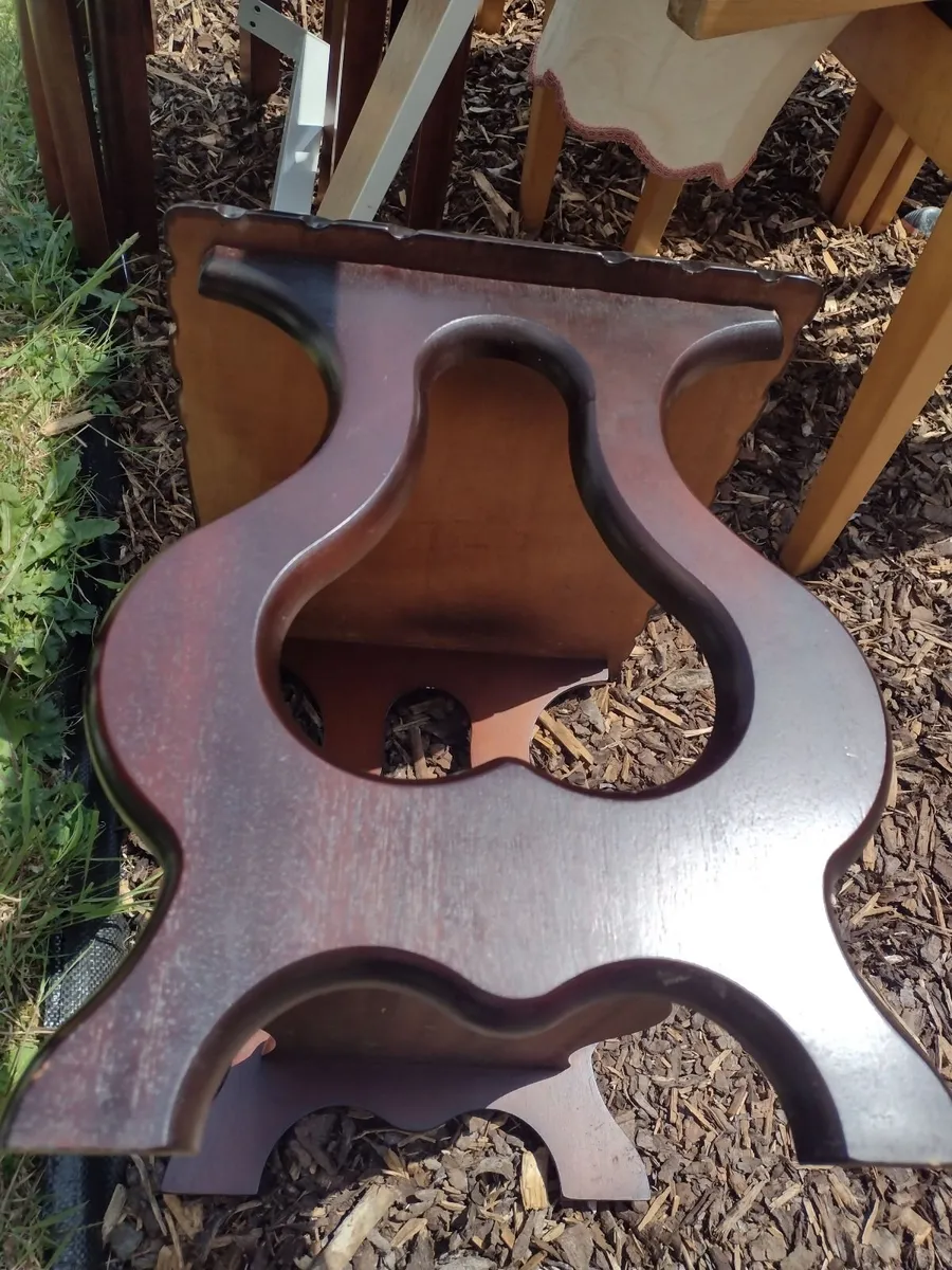 Mahogany coffee table or side table - Image 4