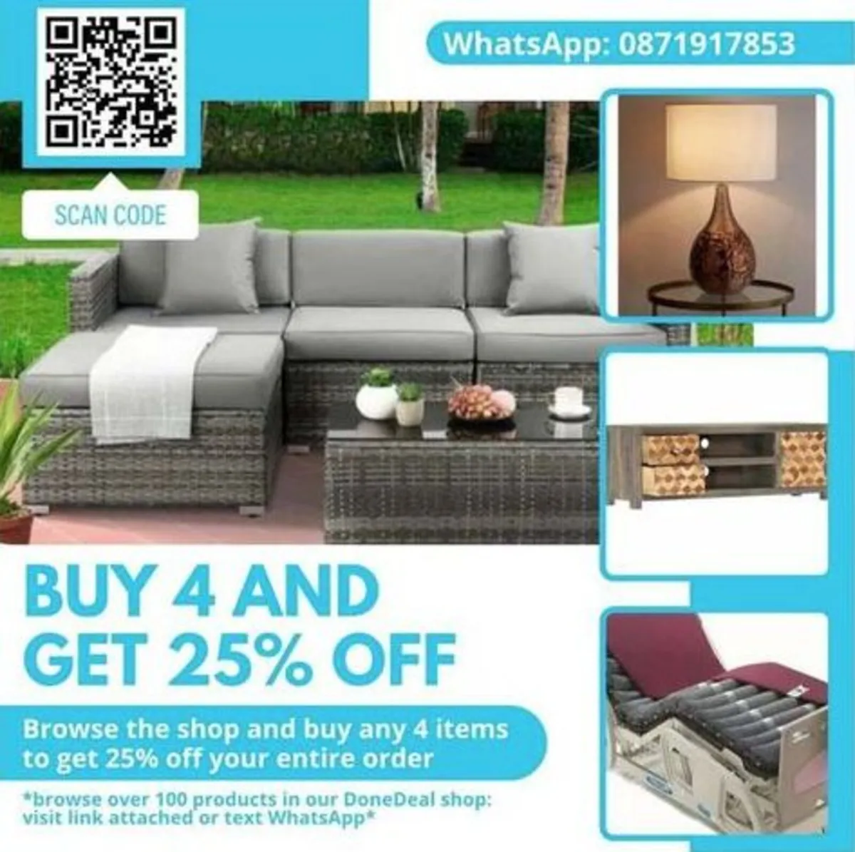 DX 60s Style Internal Door Unfinished - Image 2