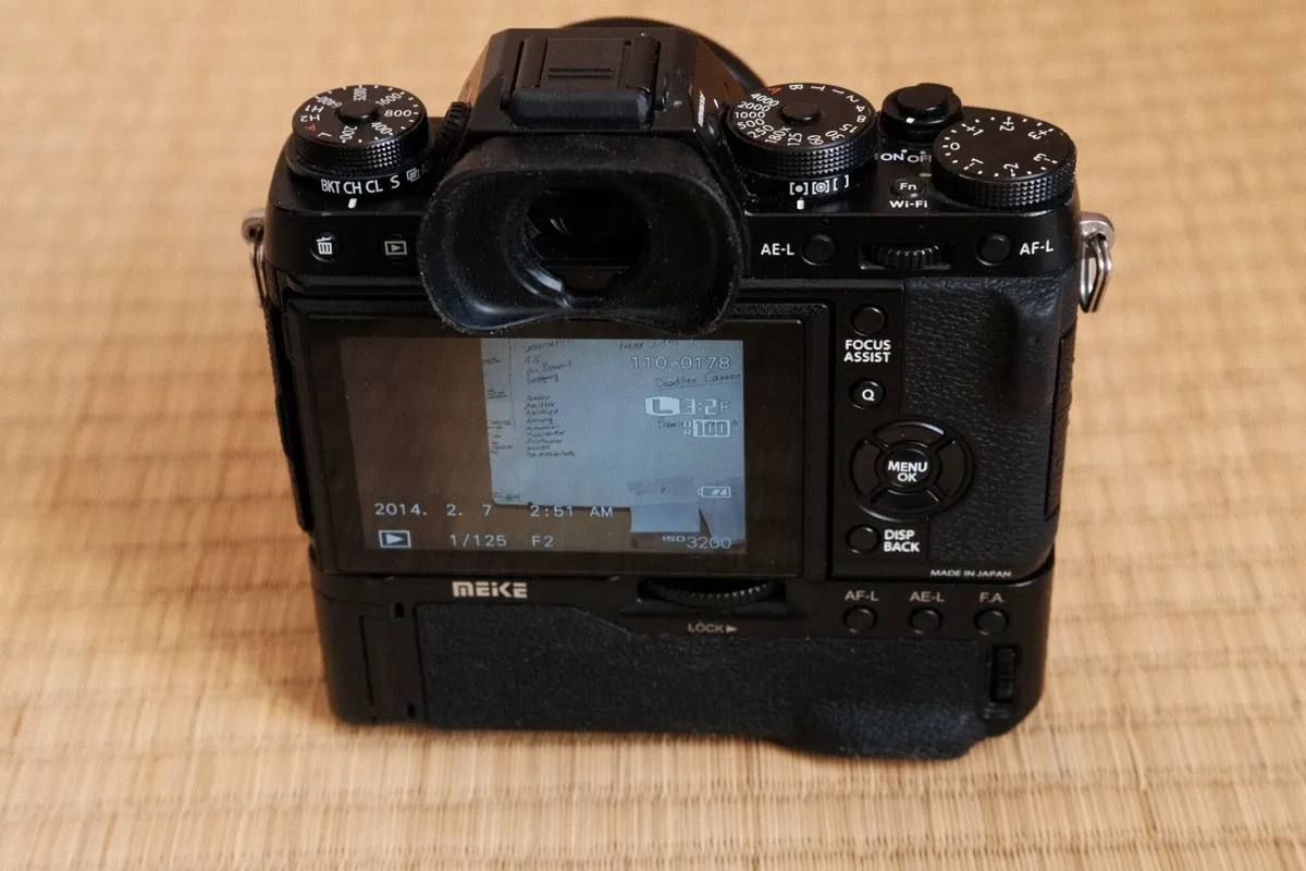 Fujifilm Fuji X-T1 black 16.3MP camera body - Image 2