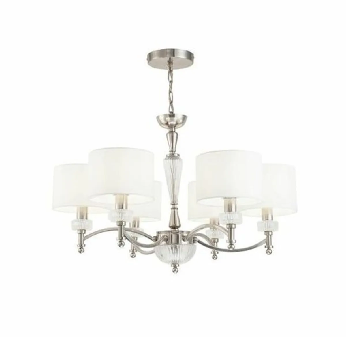 Basche 6-Light Shaded Chandelier - Image 2
