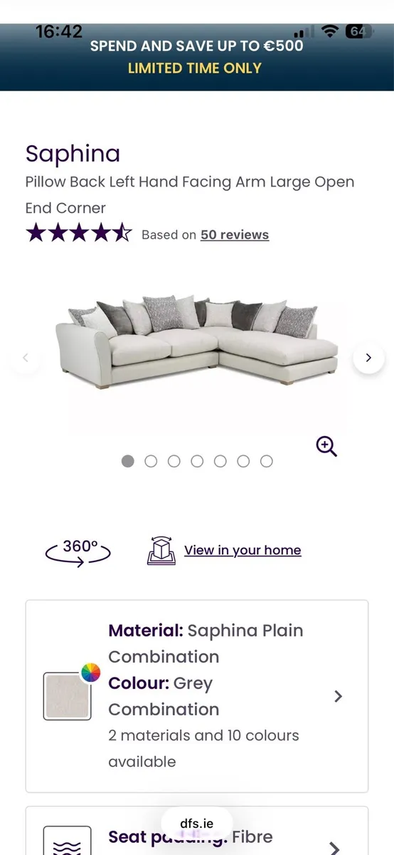 L shaped couch - Image 3