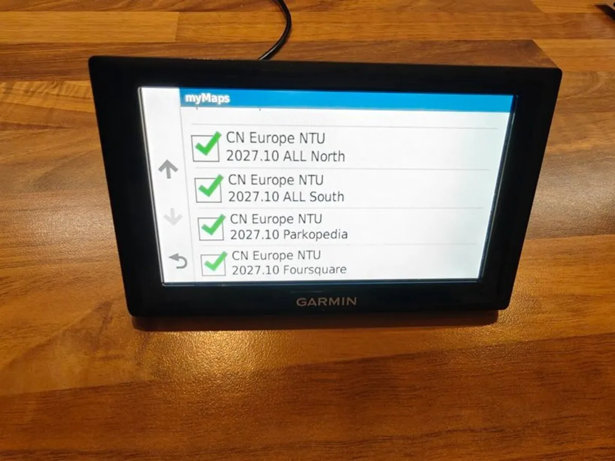 Garmin sat nav - Eircodes - Europe map 2027 - Image 1