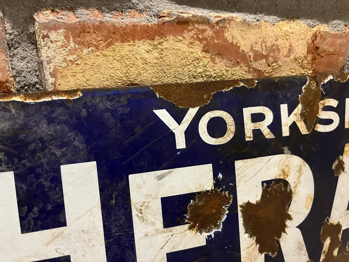 Vintage Enamelled sign - Image 2