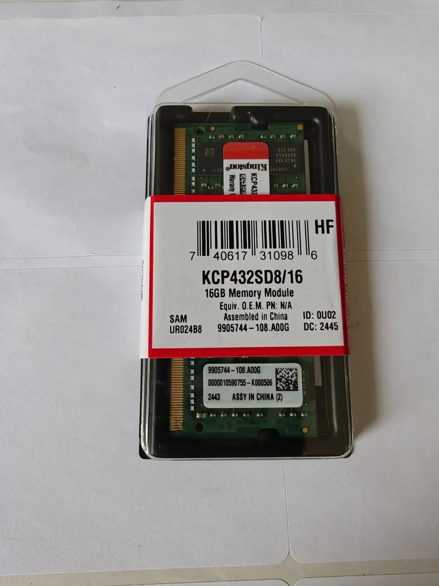 New 16GB DDR5 Kingston RAM