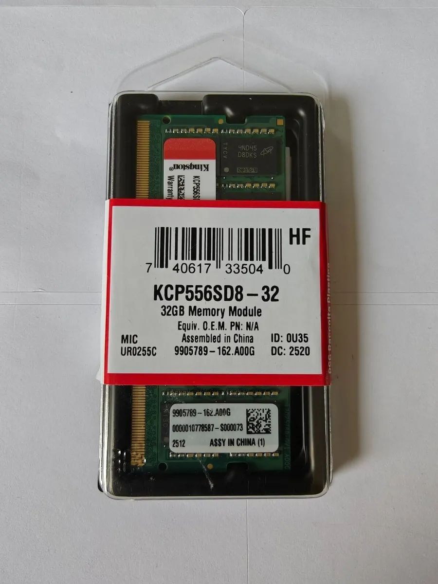 32GB DDR5 Micron Laptop`s RAM