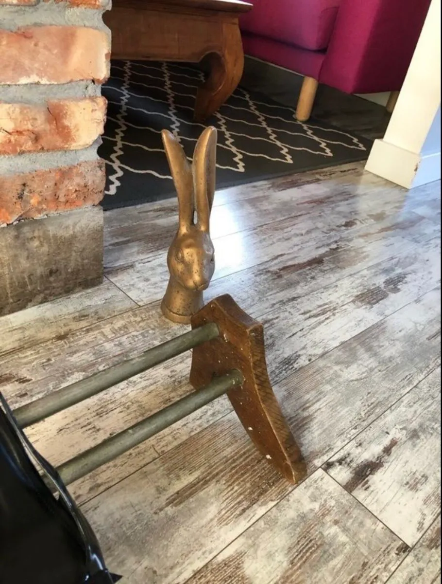 Mid century shoes stand - Image 3