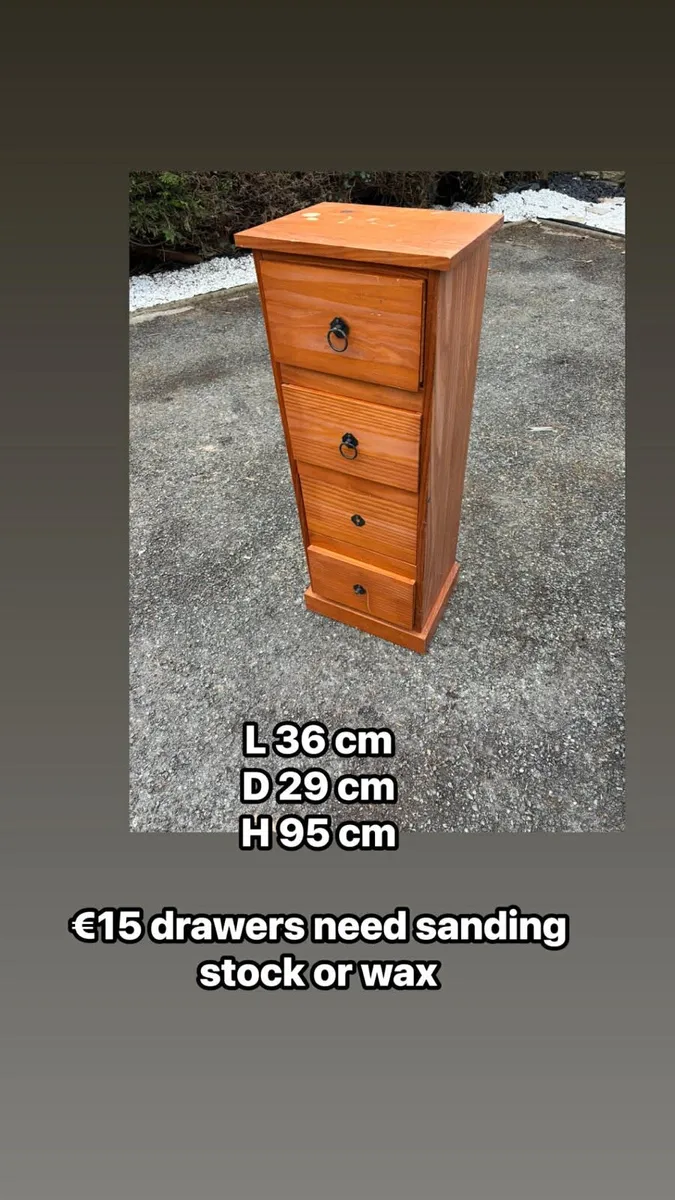 Tall boy locker / chest