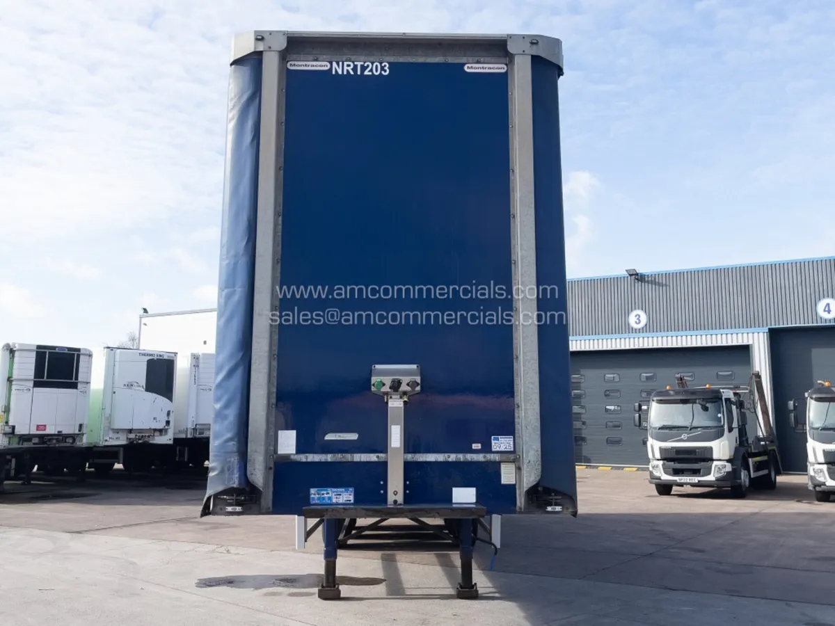 2016 MONTRACON DOUBLE DECK CURTAINSIDE TRAILER - Image 2