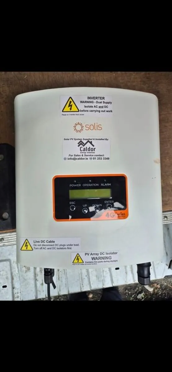 used solar panels and inverter - Image 2