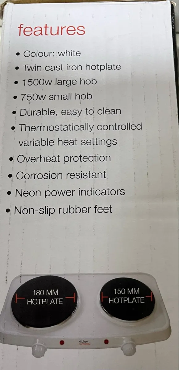 Double Electric Hot Plates - Image 2