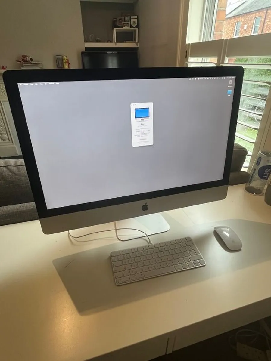 iMac 27" (2020) i7 5K 72GB RAM / 2TB SSD 3.8GHz / Radeon 5500 XT 8GB Retina / + Magic Keyboard & Mouse - Image 1