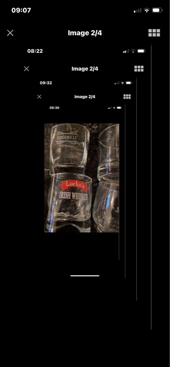 Irish Whiskies Glasses Collection (6) - Image 2